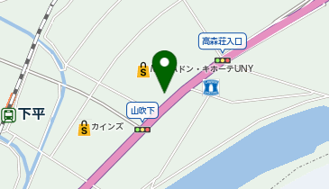 マクドナルド 高森MEGAドン・キホーテUNY店の地図画像