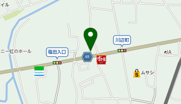 マクドナルド 143上田原店の地図画像