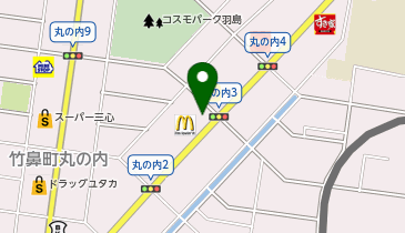 マクドナルド 羽島店の地図画像