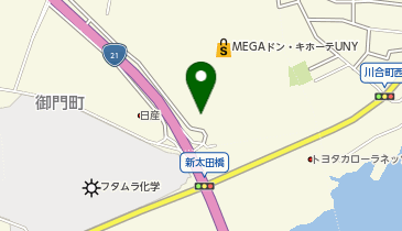 マクドナルド 美濃加茂M.ドン・キホーテUNY店の地図画像