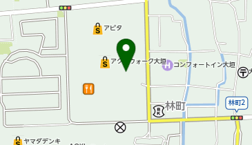 マクドナルド 大垣アクアウォーク店の地図画像