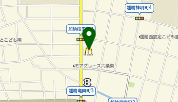 マクドナルド 岐阜MEGAドン・キホーテUNY店の地図画像