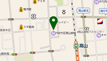 マクドナルド 高山駅西店の地図画像