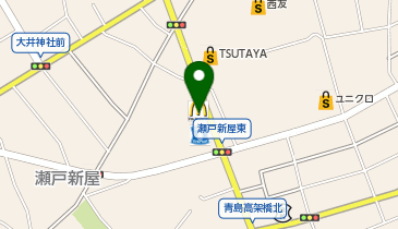 マクドナルド 藤枝店の地図画像