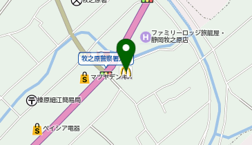 マクドナルド 榛原店の地図画像