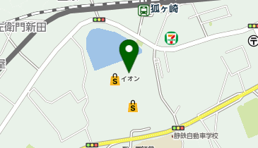 マクドナルド イオン清水店の地図画像