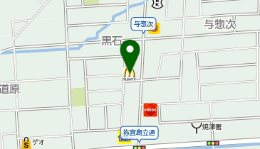 マクドナルド 焼津店の地図画像