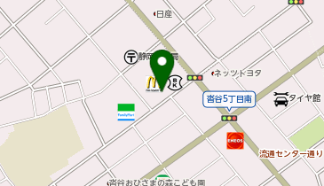 マクドナルド 沓谷店の地図画像