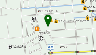 マクドナルド イオン焼津店の地図画像