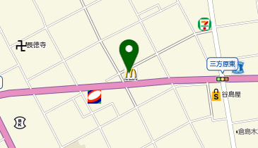 マクドナルド 浜松三方原店の地図画像