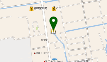 マクドナルド 磐田バロー店の地図画像
