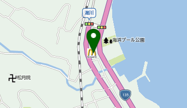 マクドナルド 135伊東店の地図画像