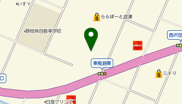 マクドナルド ららぽーと沼津店の地図画像