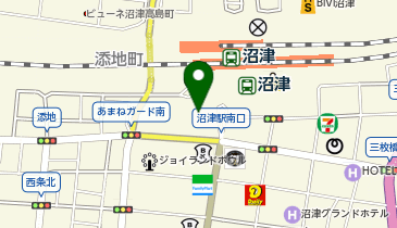 マクドナルド 沼津駅南口店の地図画像