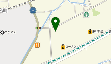 マクドナルド ノブレスパルク袋井店の地図画像