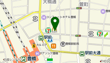 マクドナルド 豊橋広小路店の地図画像