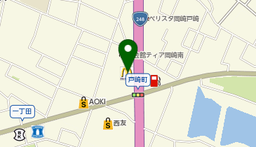 マクドナルド 248南岡崎店の地図画像