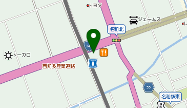 マクドナルド 名和店の地図画像