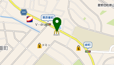 マクドナルド 瀬戸店の地図画像