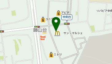 マクドナルド 高蔵寺サンマルシェ店の地図画像
