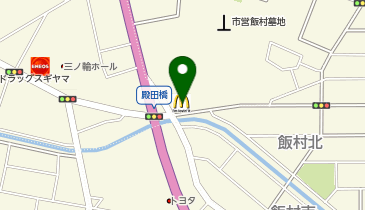 マクドナルド 1号線殿田橋店の地図画像