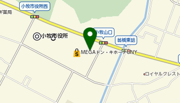 マクドナルド 小牧MEGAドン・キホーテUNY店の地図画像