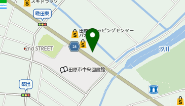 マクドナルド 田原パオ店の地図画像