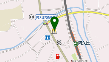 マクドナルド 阿久比店の地図画像