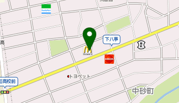 マクドナルド 弥富通店の地図画像