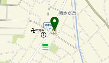 マクドナルド 知多清水が丘店の地図画像