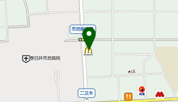 マクドナルド 春日井市民病院前店の地図画像