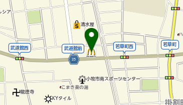 マクドナルド 小牧清水屋店の地図画像