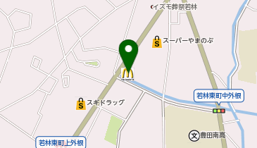 マクドナルド 豊田若林店の地図画像