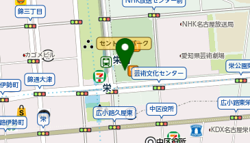 マクドナルド 栄オアシス21店の地図画像