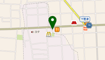 マクドナルド 大治店の地図画像