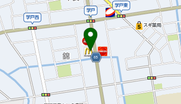 マクドナルド 蟹江店の地図画像