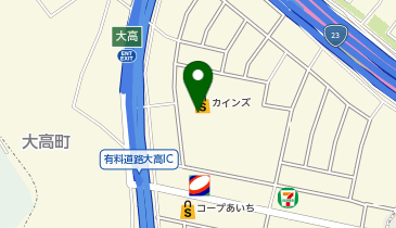 マクドナルド 名古屋大高インターカインズホーム店の地図画像