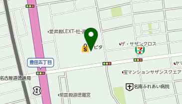 マクドナルド 名古屋南アピタ店の地図画像