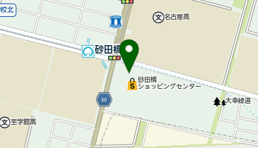 マクドナルド 砂田橋マックスバリュ店の地図画像