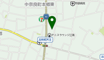 マクドナルド 江南店の地図画像