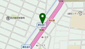 マクドナルド 22号康生通店の地図画像