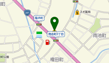 マクドナルド 247塩浜店の地図画像