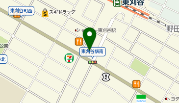 マクドナルド 東刈谷店の地図画像