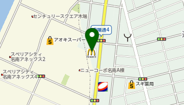 マクドナルド 南陽通店の地図画像