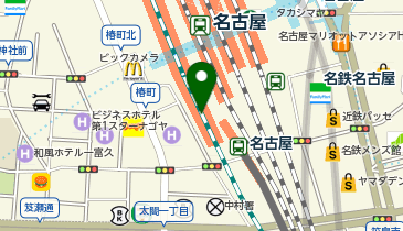 マクドナルド JR名古屋駅店の地図画像
