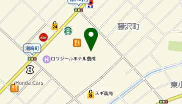 マクドナルド 豊橋MEGAドン・キホーテ店の地図画像
