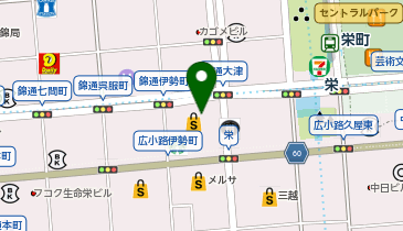 マクドナルド サンシャインサカエ店の地図画像