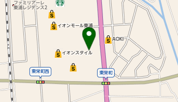 マクドナルド イオンモール東浦店の地図画像