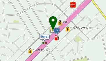 マクドナルド 19号春日井店の地図画像
