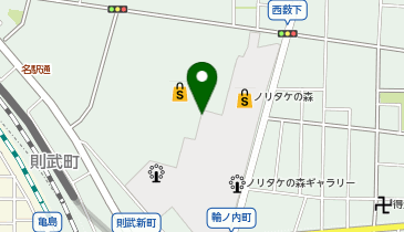 マクドナルド イオンモール則武新町店の地図画像